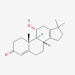 molecular formula C20H28O2 B1230507 诺迪酮 CAS No. 33122-60-0