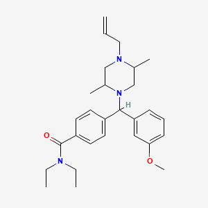 molecular formula C28H39N3O2 B1230516 (Rac)-SNC80 