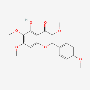 5-Hydroxy-3,6,7,4'-tetramethoxyflavone