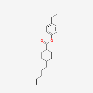 trans-4-Propylphenyl 4-pentylcyclohexanecarboxylate