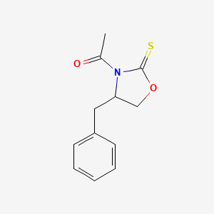 1-[(4R)-4-(Phenylmethyl)-2-thioxo-3-oxazolidinyl]ethanone