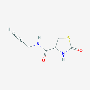 2-Oxo-N-2-propyn-1-yl-4-thiazolidinecarboxamide