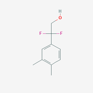 2-(3,4-Dimethylphenyl)-2,2-difluoroethan-1-ol