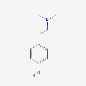 molecular formula C10H15NO B123053 荷尔蒙 CAS No. 539-15-1