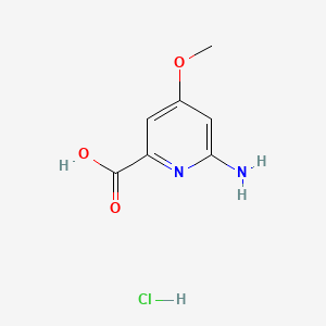 6-Amino-4-methoxypyridine-2-carboxylic acid hydrochloride