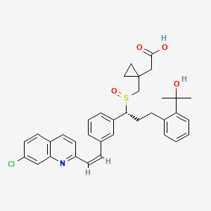 molecular formula C35H36ClNO4S B12305387 (Z)-Montelukast Sulfoxide 