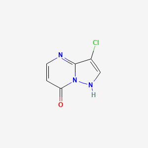 3-Chloro-4h-pyrazolo[1,5-a]pyrimidin-7-one