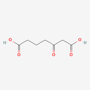 molecular formula C7H10O5 B1230552 3-Oxopimelic acid CAS No. 1608-78-2