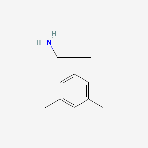 (1-(3,5-Dimethylphenyl)cyclobutyl)methanamine