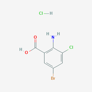 2-Amino-5-bromo-3-chlorobenzoic acid hydrochloride