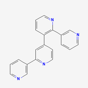 molecular formula C20H14N4 B1230561 Nemertelline CAS No. 59697-14-2