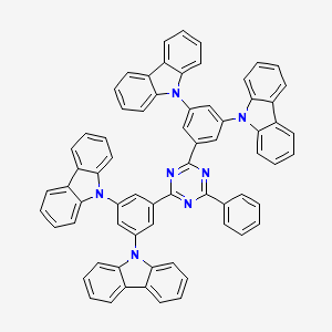 molecular formula C69H43N7 B12305623 DDCzTRZ CAS No. 1685282-47-6