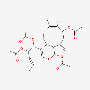 molecular formula C28H38O9 B12305654 Xenicin 