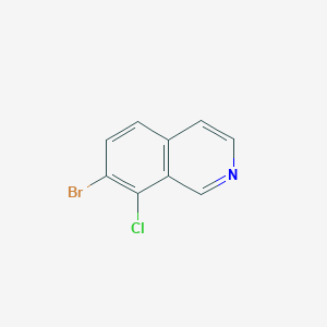 7-Bromo-8-chloroisoquinoline