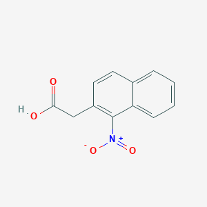 2-(1-Nitronaphthalen-2-yl)acetic acid