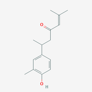 6-(4-hydroxy-3-methylphenyl)-2-methylhept-2-en-4-one