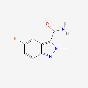 5-Bromo-2-methyl-2H-indazole-3-carboxylic acid amide