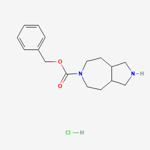 Cis-Benzyl Octahydropyrrolo[3,4-D]Azepine-6(2H)-Carboxylate hydrochloride