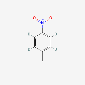 molecular formula C7H7NO2 B12306028 4-Nitrotoluene-2,3,5,6-D4 