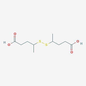 4,4'-Disulfanediyldipentanoic acid