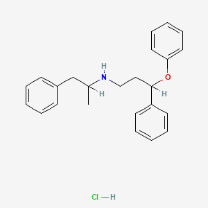 3-Phenyl-3-o-hydroxyphenyl-N-(phenylisopropyl)propylamine