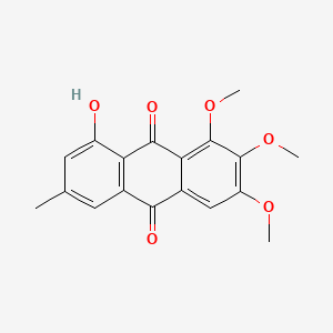 1-Hydroxy-6,7,8-trimethoxy-3-methylanthraquinone