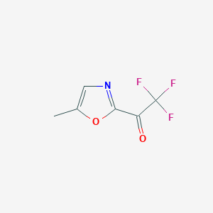 2,2,2-Trifluoro-1-(5-methyl-1,3-oxazol-2-yl)ethan-1-one