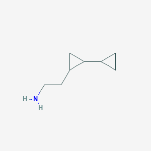 2-(2-Cyclopropylcyclopropyl)ethan-1-amine