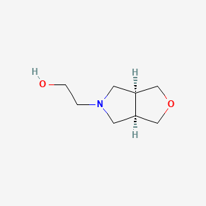 2-[(3aR,6aS)-hexahydro-1H-furo[3,4-c]pyrrol-5-yl]ethan-1-ol