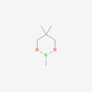 molecular formula C6H13BO2 B12306279 2,5,5-Trimethyl-1,3,2-dioxaborinane 