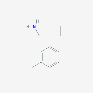 (1-(m-Tolyl)cyclobutyl)methanamine