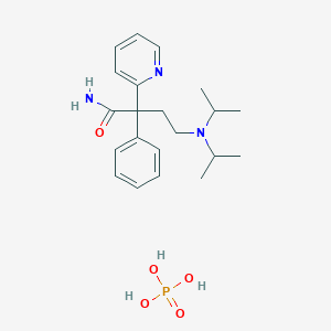 molecular formula C21H32N3O5P B123064 磷酸双异吡胺 CAS No. 22059-60-5