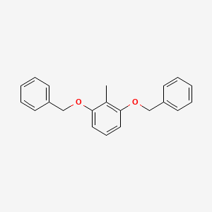 molecular formula C21H20O2 B1230667 2-Methyl-1,3-bis(phenylmethoxy)benzene CAS No. 124317-11-9