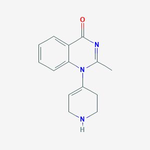 2-methyl-1-(1,2,3,6-tetrahydropyridin-4-yl)quinazolin-4(1H)-one