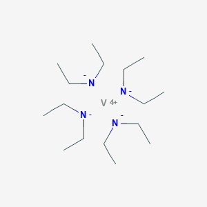 molecular formula C16H40N4V B12306807 diethylazanide;vanadium(4+) 