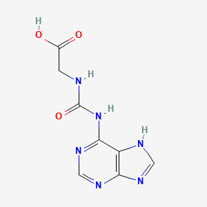 N-(Purin-6-ylcarbamoyl)glycine