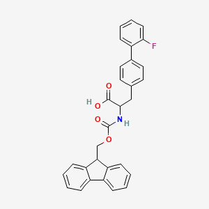 molecular formula C30H24FNO4 B12306843 Fmoc-Bph2F-OH 