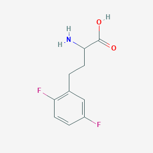 2-Amino-4-(2,5-difluorophenyl)butanoic acid