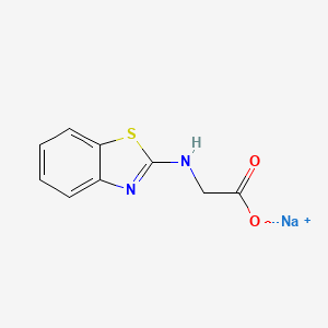 Sodium 2-[(1,3-benzothiazol-2-yl)amino]acetate