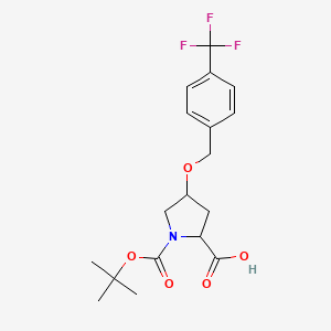 (4R)-1-Boc-4-(4-trifluoromethylbenzyloxy)-L-proline