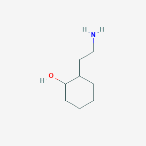 Rac-(1s,2s)-2-(2-aminoethyl)cyclohexan-1-ol