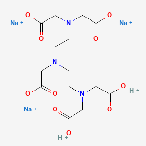 Pentetate trisodium