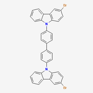 4,4'-Bis(3-bromo-9H-carbazol-9-yl)biphenyl