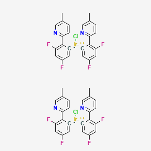 Di-mu-chlorotetrakis[3,5-difluoro-2-(5-methyl-2-pyridinyl-kappaN)phenyl-kappaC]diiridium