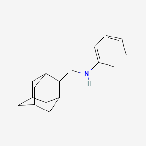 N-[(adamantan-2-yl)methyl]aniline