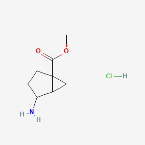 Methyl 4-aminobicyclo[3.1.0]hexane-1-carboxylate hydrochloride