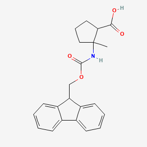 Rac-(1r,2s)-2-({[(9h-fluoren-9-yl)methoxy]carbonyl}amino)-2-methylcyclopentane-1-carboxylic acid