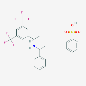 [(1S)-1-(3,5-Bis(Trifluoromethyl)phenyl)ethyl][(1S)-1-phenylethyl]ammonium p-tosylate