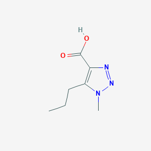 1-methyl-5-propyl-1H-1,2,3-triazole-4-carboxylic acid