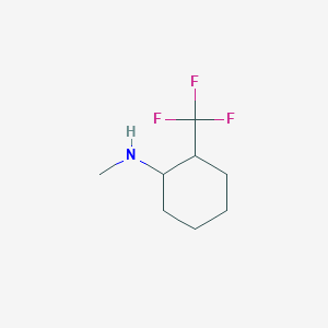 N-methyl-2-(trifluoromethyl)cyclohexan-1-amine